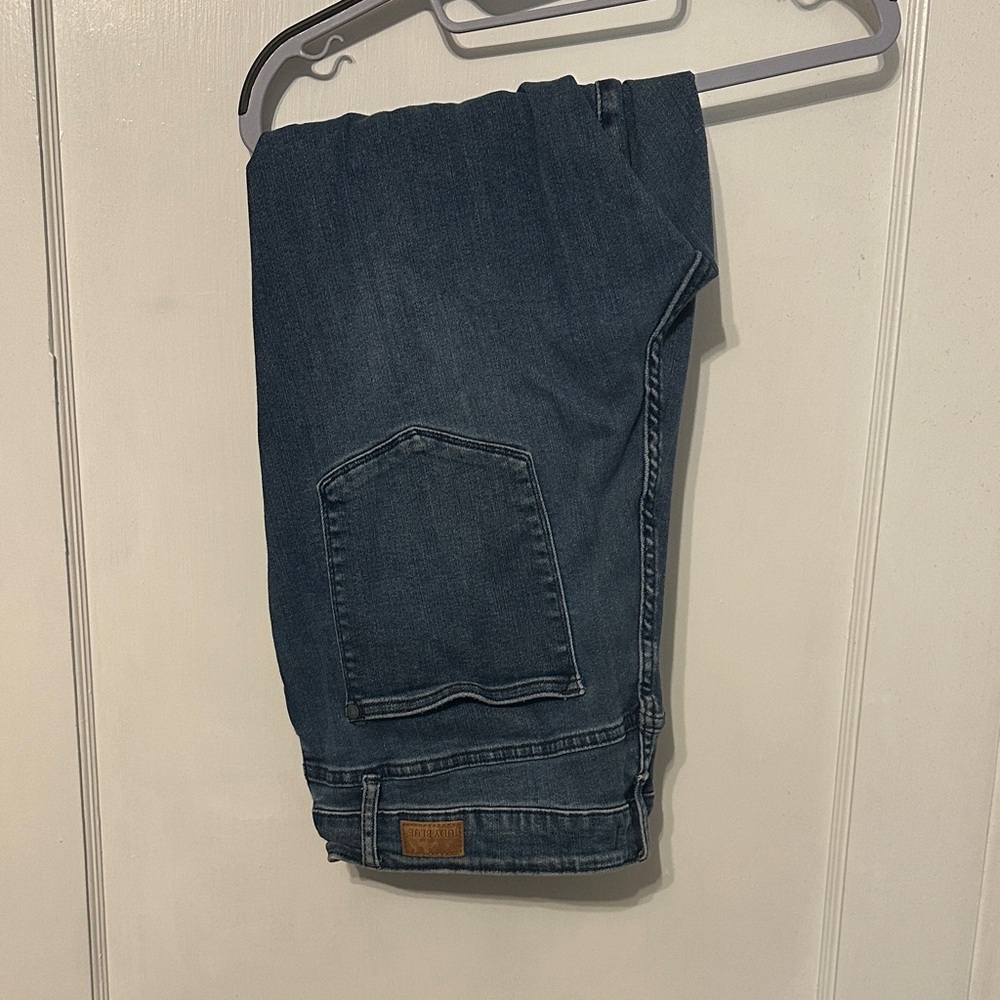 Judy Blue Skinny Jeans in Dark Blue Wash